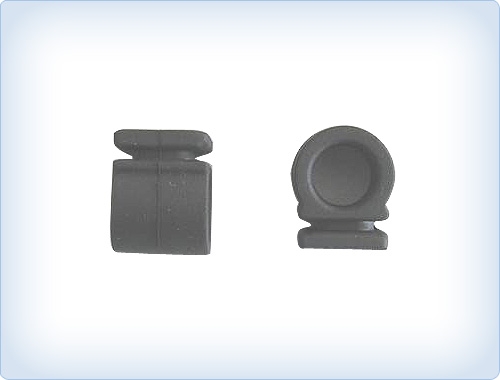 Shock absorber block for automotive motor