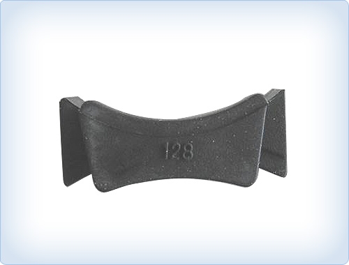 Shock absorber block for automotive motor